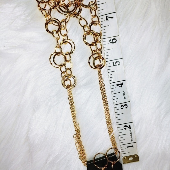 NWT Paparazzi Goldtone Necklace Earring Set - Picture 3 of 3